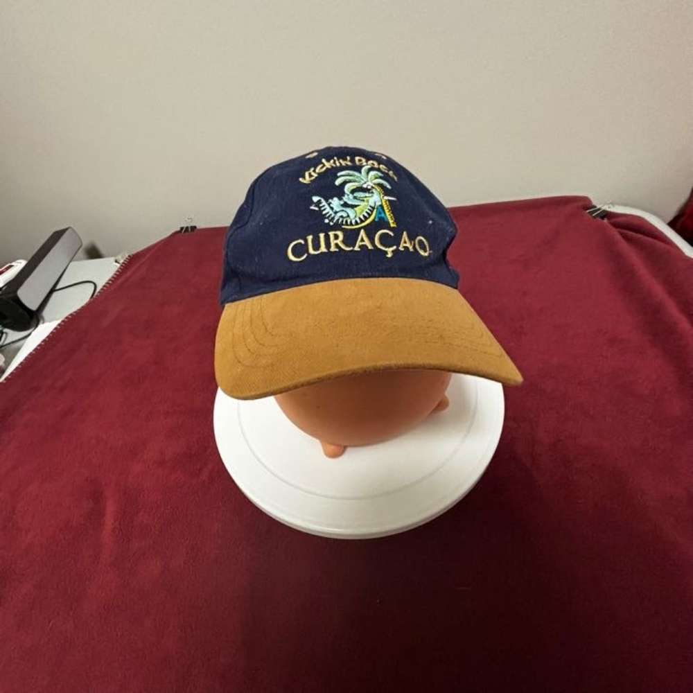 Kickin Back Curacao Strapback Hat